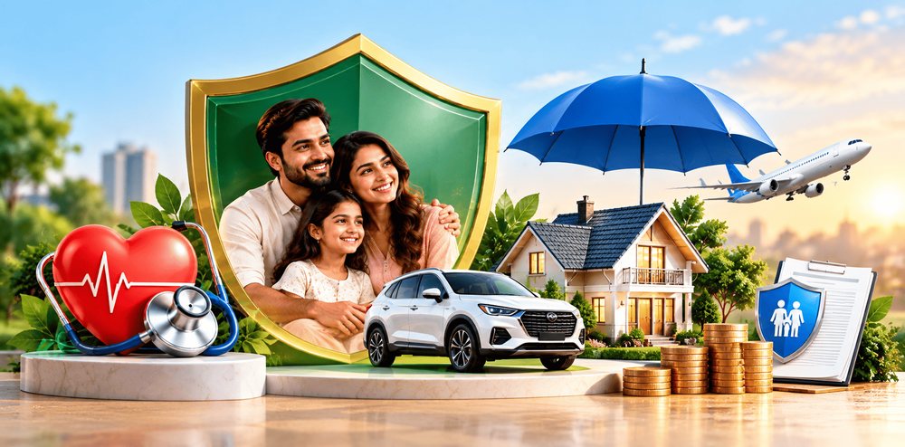 Health, motor and home insurance for families